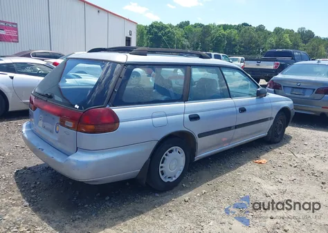 1995 Subaru Legacy L из США, поврежденный, VIN 4S3BK6355S9331054